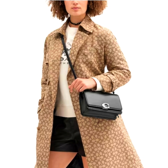 Coach Handbags - New! Bandit Shoulder Bag in Silver/Black